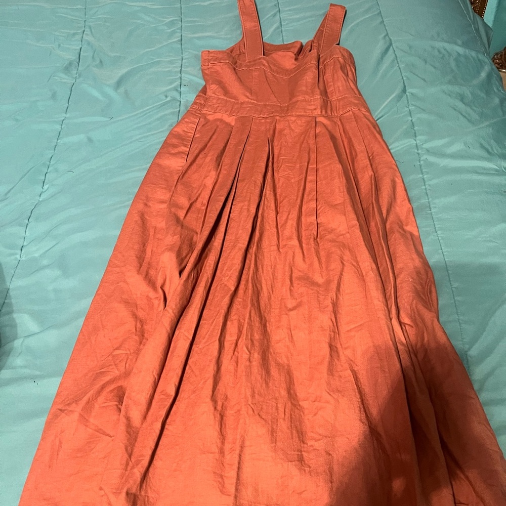 Rust colors dress - Picture 4 of 6